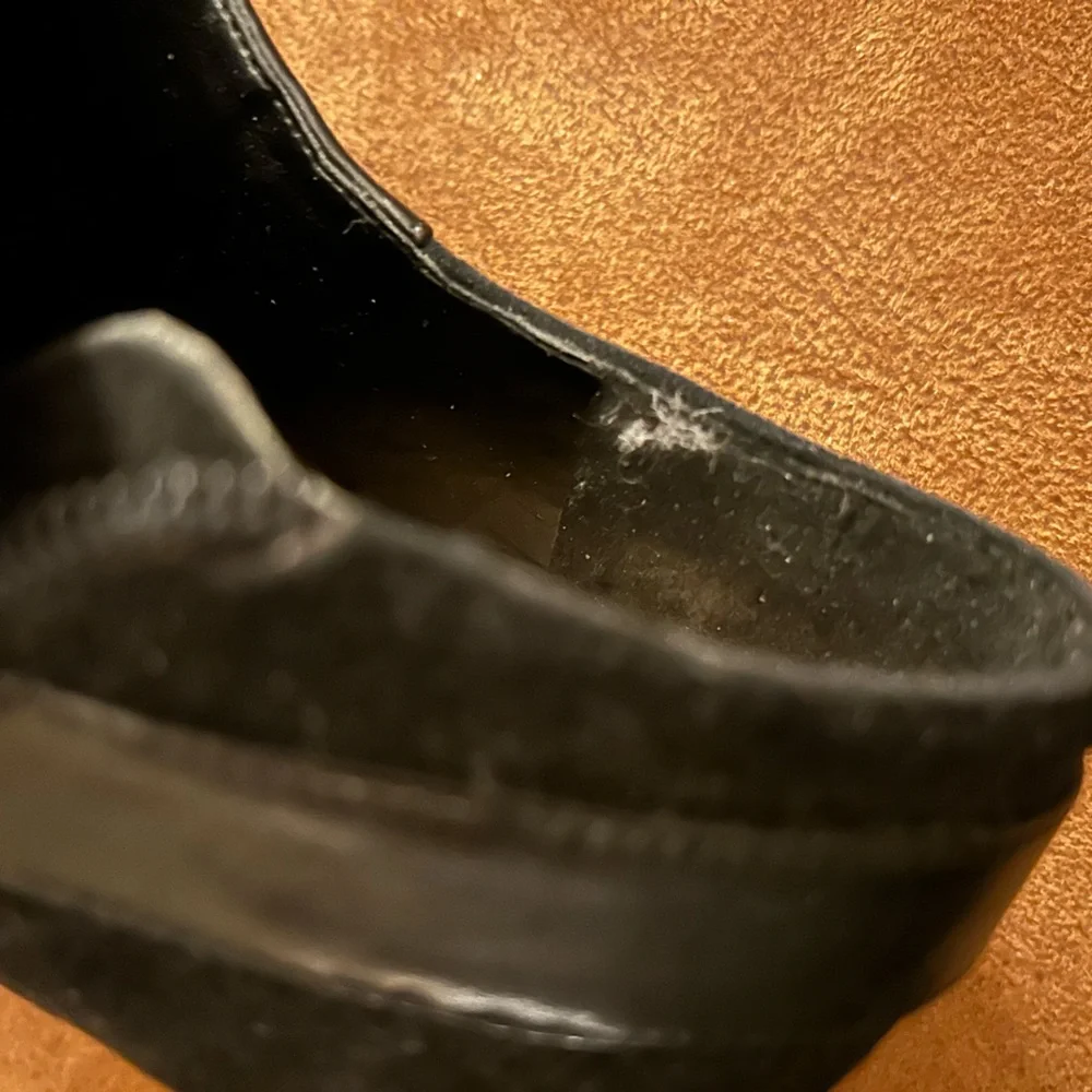 Vince Camuto Black Suede and Leather Booties - Picture 8 of 9